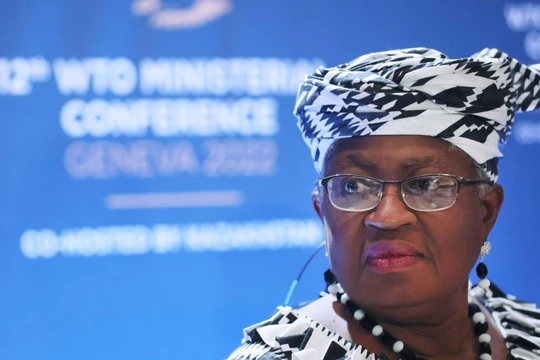 Tổng Giám đốc WTO Ngozi Okonjo-Iweala. (Nguồn: Reuters)
