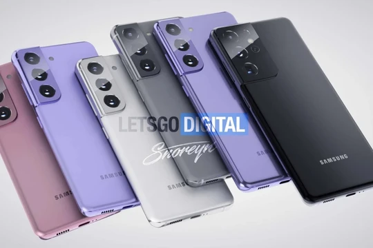 Ảnh thực tế bộ đôi Galaxy S21+ và S21 Ultra lần đầu bị rò rỉ