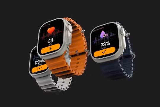 Pebble Cosmos Engage có thiết kế giống hệt Apple Watch Ultra, nhưng giá rẻ hơn rất nhiều (Ảnh: Pebble).