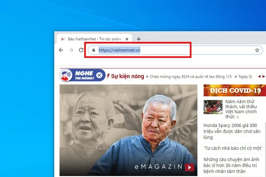 Cách để Chrome luôn hiện URL đầy đủ trên thanh địa chỉ