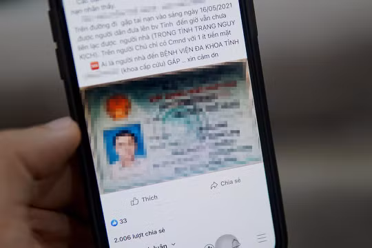 Dính tin đồn thất thiệt vì lộ chứng minh nhân dân