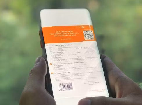 Cấp chứng nhận bảo hiểm trách nhiệm dân sự dưới dạng điện tử