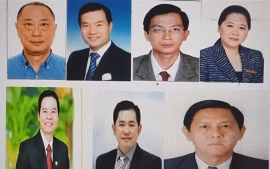 Cơ quan CSĐT Bộ Công an đang truy nã 7 bị can trên.