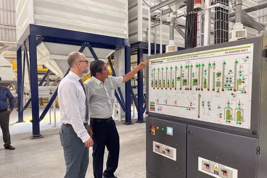 Doanh nghiệp tư nhân Hồ Quang Trí nổi tiếng với sản phẩm gạo ST25.