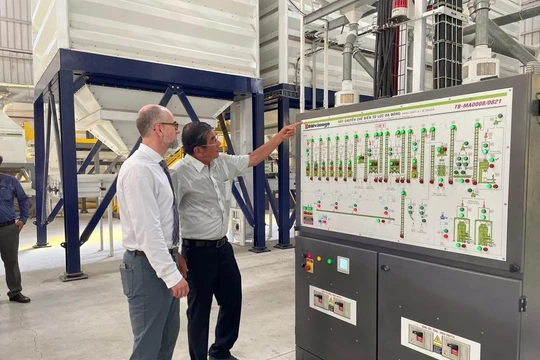 Doanh nghiệp tư nhân Hồ Quang Trí nổi tiếng với sản phẩm gạo ST25.