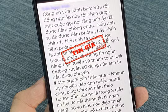 Sự thật về cảnh báo lừa đảo chiếm đoạt thông tin cá nhân trên mạng
