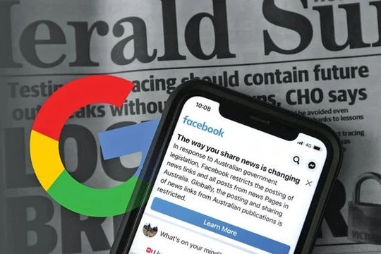 Báo chí Australia được Facebook, Google trả tiền như thế nào?