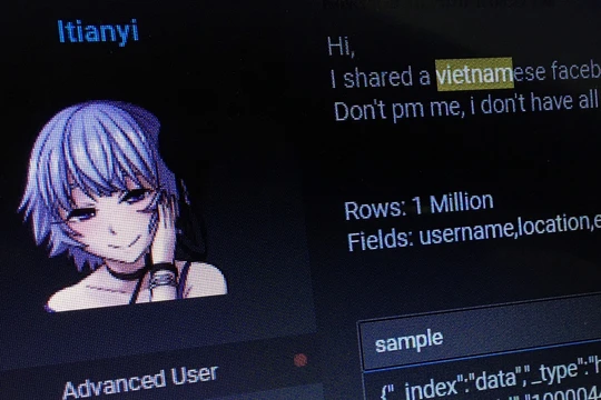 Hàng triệu tài khoản Facebook người dùng Việt bị hacker phát tán