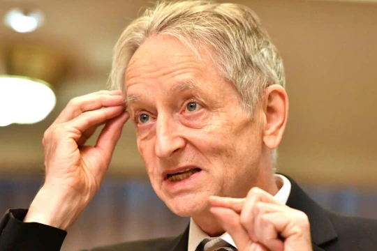 Geoffrey Hinton được ví như "cha đẻ AI".