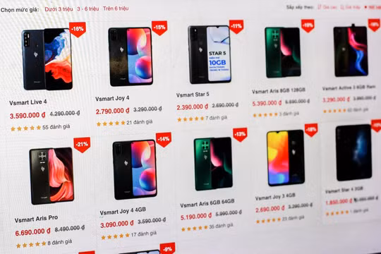 Điện thoại VinSmart đồng loạt giảm giá