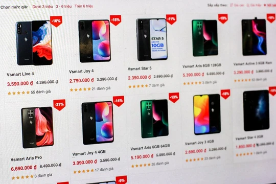 Điện thoại VinSmart đồng loạt giảm giá