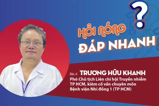 Bác sĩ Trương Hữu Khanh: Có nên tự mua test nhanh sốt xuất huyết để sử dụng tại nhà?