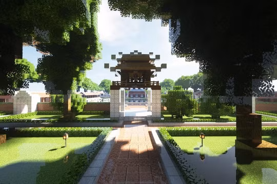 Game thủ đưa hình ảnh Việt Nam lên bản đồ Minecraft