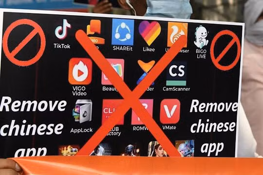 Ấn Độ cấm cửa 54 ứng dụng của Trung Quốc