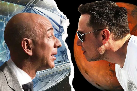 Elon Musk và Jeff Bezos