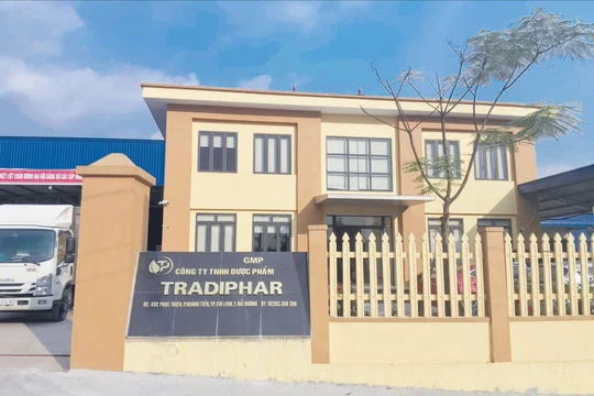 Công ty TNHH Dược phẩm Tradiphar ở Hải Dương (ảnh: Tradiphar)