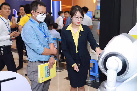 Nam A Bank giới thiệu dịch vụ công nghệ cao tại sự kiện ngành ngân hàng
