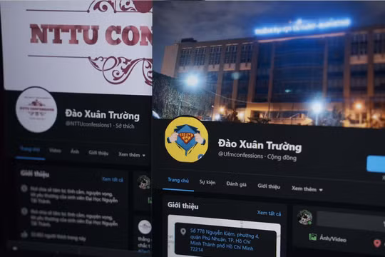 Hàng loạt fanpage trường đại học bị đổi tên thành ‘Đào Xuân Trường’