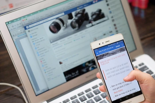 Luật Quản lý thuế sửa đổi có hiệu lực từ ngày 1/7/2020 sẽ siết chặt các quy định với người kinh doanh qua mạng. Ảnh: Hải Đăng