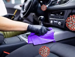 Làm vệ sinh, khử trùng xe mùa dịch Corona