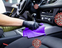 Làm vệ sinh, khử trùng xe mùa dịch Corona