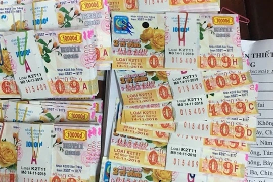 Tạm dừng dịch vụ xổ số kiến thiết từ 1/4 (Ảnh minh họa: KT)