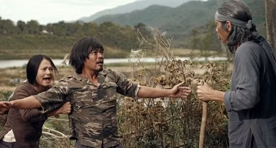 Hình ảnh trong bộ phim 'Những đứa con của làng'