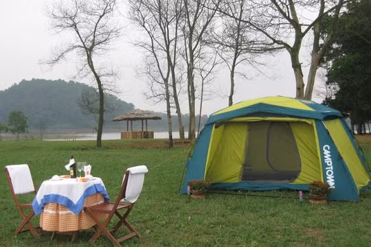 Hai điểm cắm trại cho gia đình gần Hà Nội