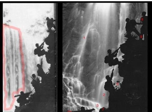 Trên mạng lan truyền hai bức ảnh với những chi tiết khác nhau được các nhiếp ảnh gia, nhà nghiên cứu...so sánh