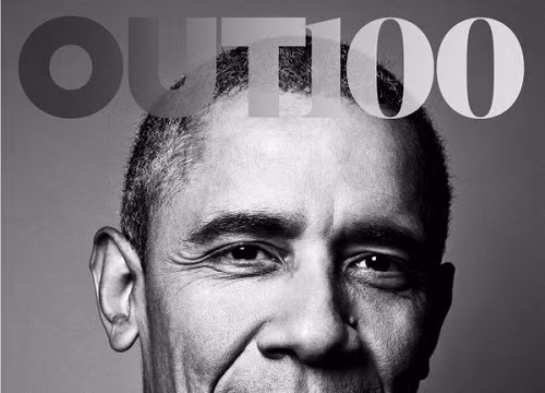 Ông Obama trên trang bìa tạp chí Out số mới nhất