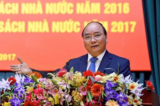 Thủ tướng phát biểu tại Hội nghị tổng kết công tác tài chính-NSNN năm 2016, triển khai nhiệm vụ tài chính-NSNN năm 2017