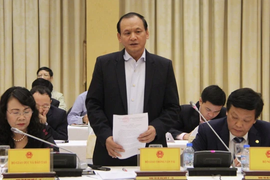 Thứ trưởng Bộ GTVT Nguyễn Nhật.