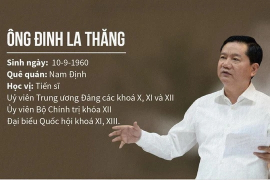 Ông Đinh La Thăng