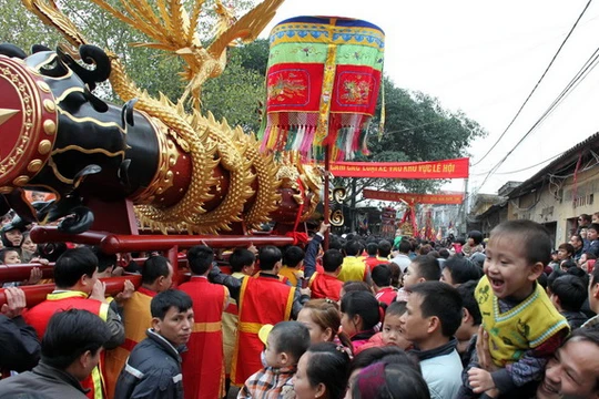 Hội pháo làng Đồng Kỵ, Bắc Ninh