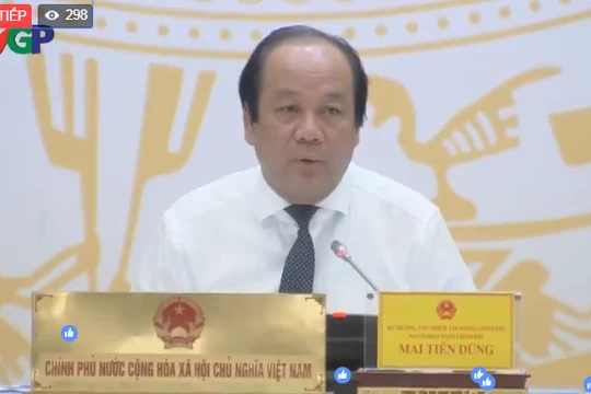 Ông Mai Tiến Dũng, Bộ trưởng Chủ nhiệm VPCP