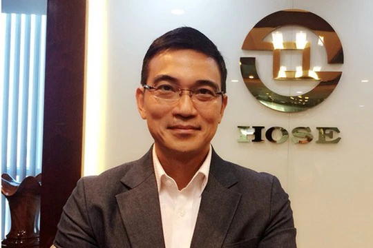 Ông Lê Hải Trà, thành viên HĐQT kiêm Phó Tổng Giám đốc được giao phụ trách HĐQT HOSE kể từ 3/8 - Ảnh: Trí thức trẻ