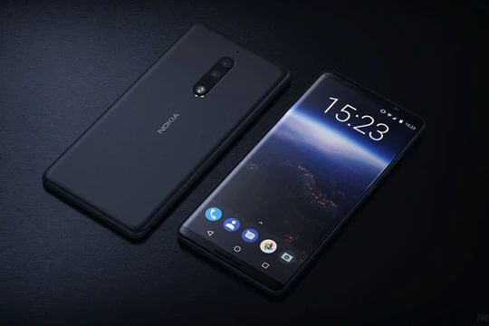 Ảnh dựng chiếc Nokia 9 dựa trên bản vẽ vừa rò rỉ.