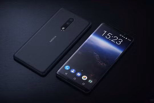 Ảnh dựng chiếc Nokia 9 dựa trên bản vẽ vừa rò rỉ.