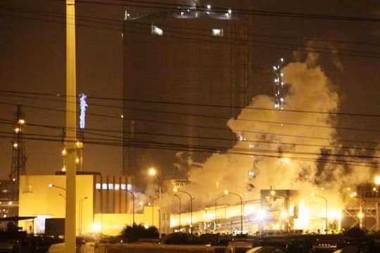 Hiện trường vụ nổ