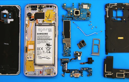 Chi tiết linh kiện của Galaxy S8