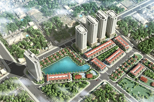 Phối cảnh dự án FLC Garden City - Ảnh: FLC