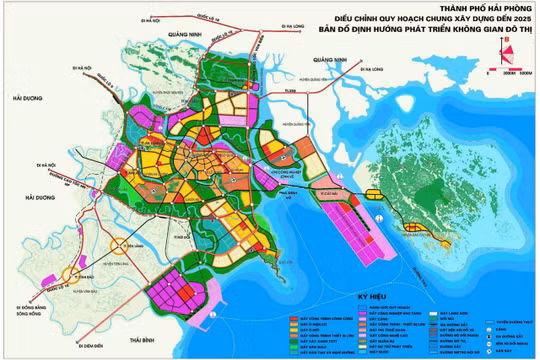 Quy hoạch đô thị Thành phố Hải Phòng tới năm 2025