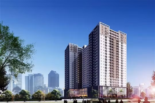 Phối cảnh của Dự án Chung cư X3 Mỹ Đình