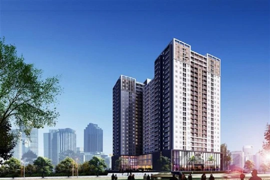 Phối cảnh của Dự án Chung cư X3 Mỹ Đình