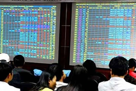 Sắc xanh đã không được duy trì đến cuối phiên giao dịch