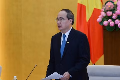 Bí thư Thành ủy Tp.HCM Nguyễn Thiện Nhân - Ảnh: QH