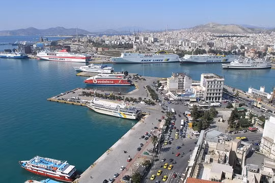 Một phần của cảng Piraeus. (Nguồn: en.wikipedia.org)