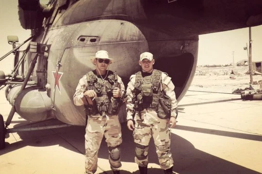 Hải quân đánh bộ Nga tại căn cứ Hmeymin Latakia