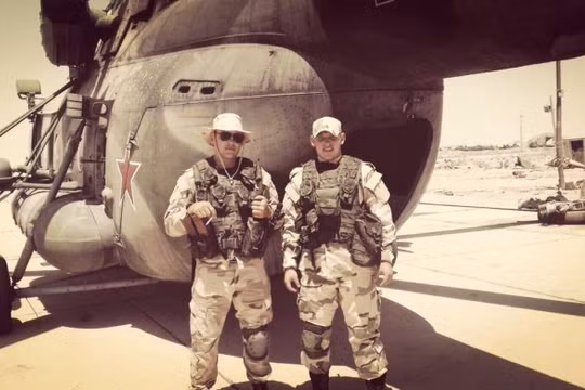 Hải quân đánh bộ Nga tại căn cứ Hmeymin Latakia