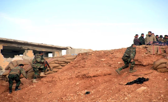 Bẻ gãy trận tấn công IS, quân đội Syria phản kích ở Deir Ezzor